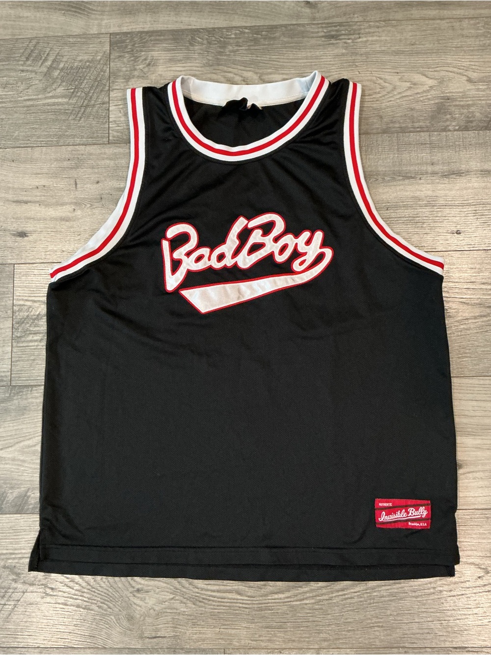 Invisible Bully Bad Boy Biggie Smalls #72 Jersey